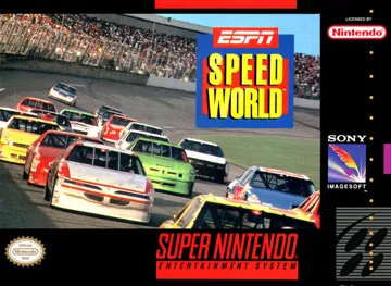 ESPN Speedworld (USA) (Beta) box cover front